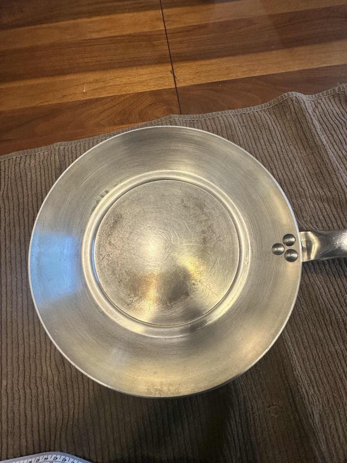 De Buyer 12 1/2″ Mineral B Fry Pan Non-Stick Carbon Steel France Heavy Duty
