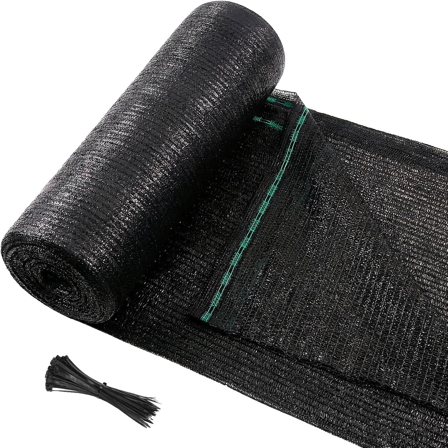 50% Shade Cloth Roll 8 X 100 FT Sunblock Shade Mesh Tarp, UV Resistant Sun Shade