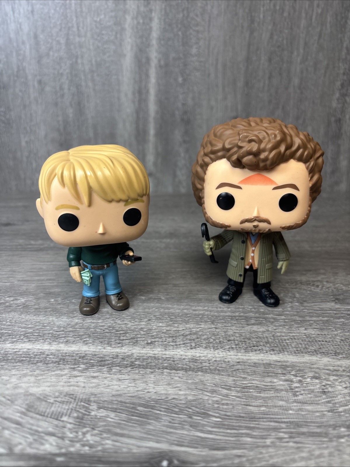 Funko POP! Home Alone Kevin With McCallister Marv Burglar Used Light Wear