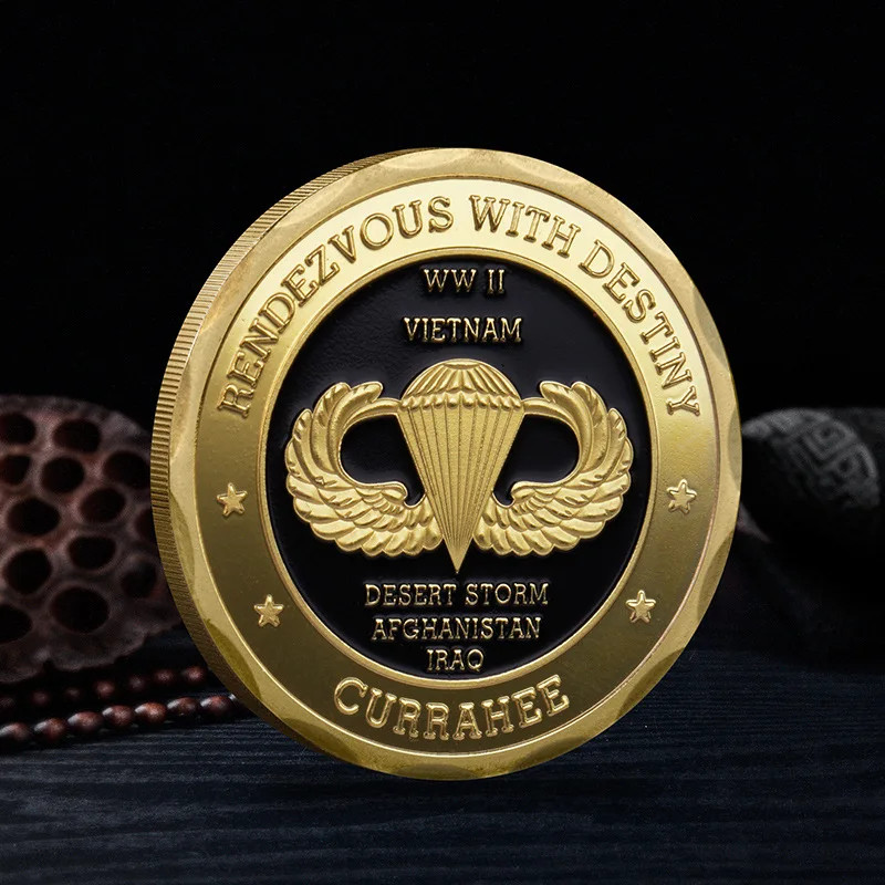Army 101st Airborne Screaming Eagles Challenge Coin Collectable Commemorative