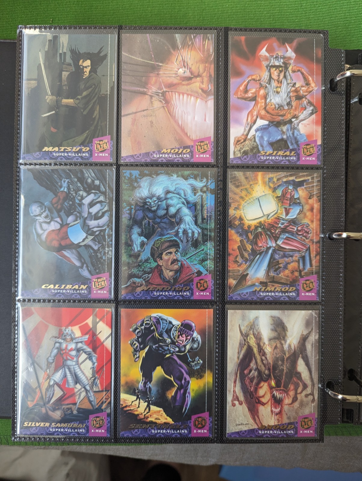 Vintage 1994 Fleer Ultra X-Men Marvel Cards 1-150 Complete Base Card Set