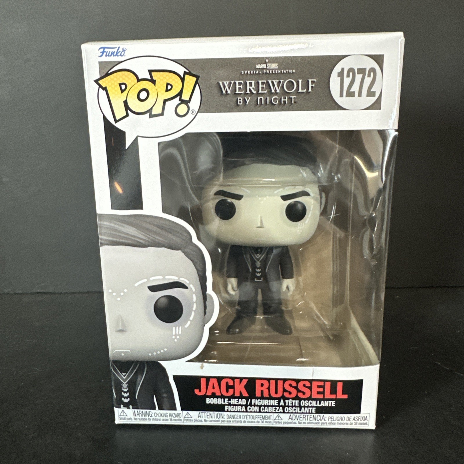 Funko Marvel Werewolf By Night POP Jack Russell Vinyl Figure #1272 (A)