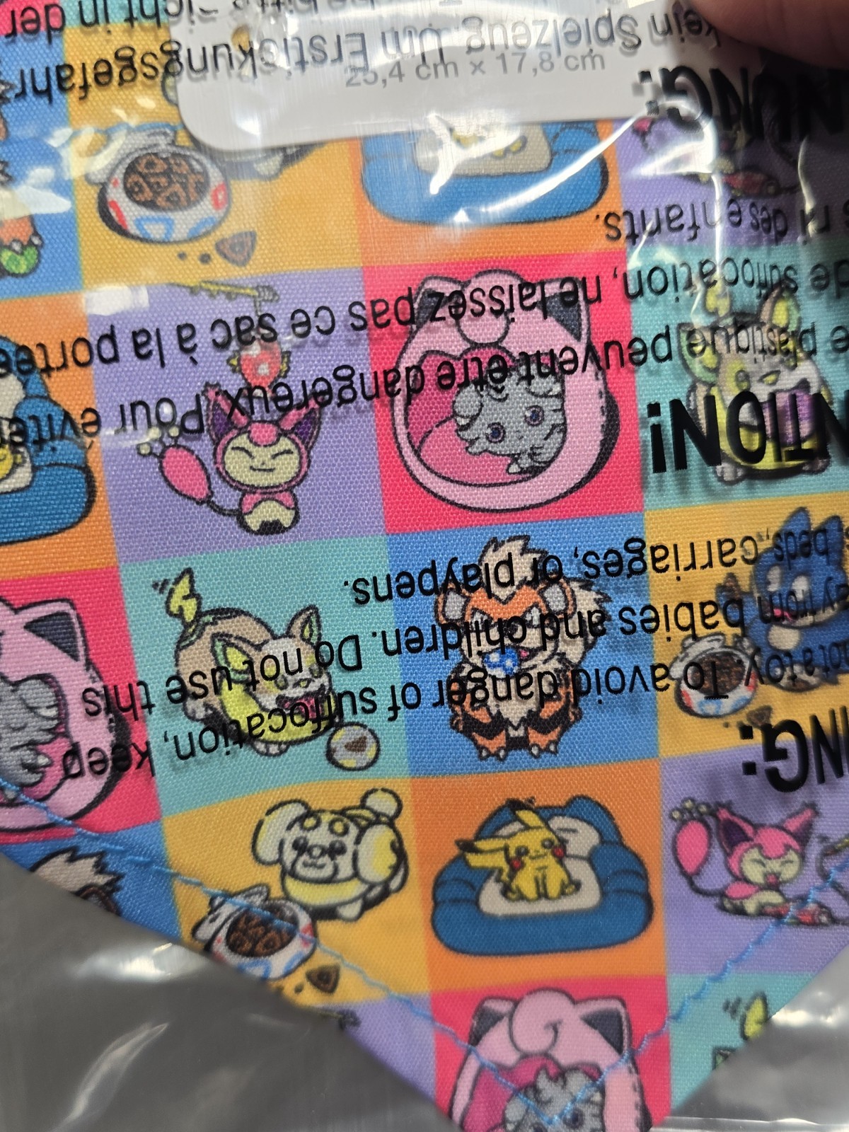 Pokémon Center Playful Partners Pet Bandanna 100% Polyester 10″ x 7″