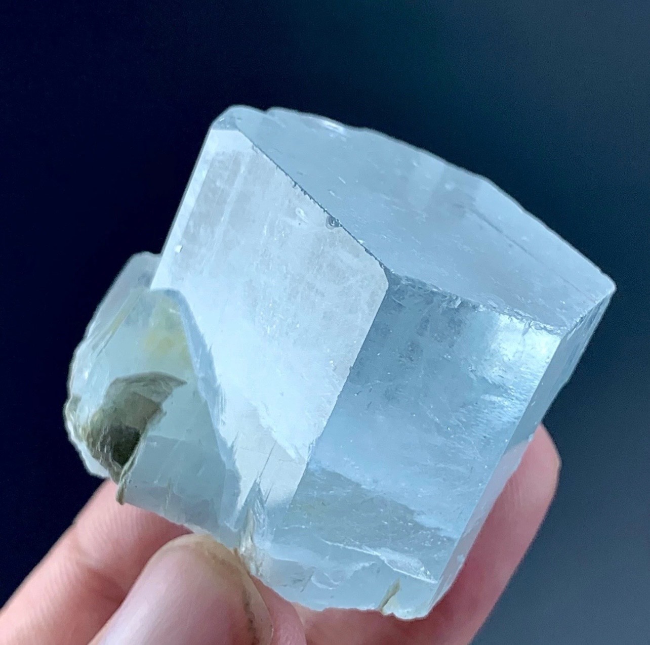 212 Carat Raw Natural Aquamarine Crystal specimen from Skardu, Pakistan