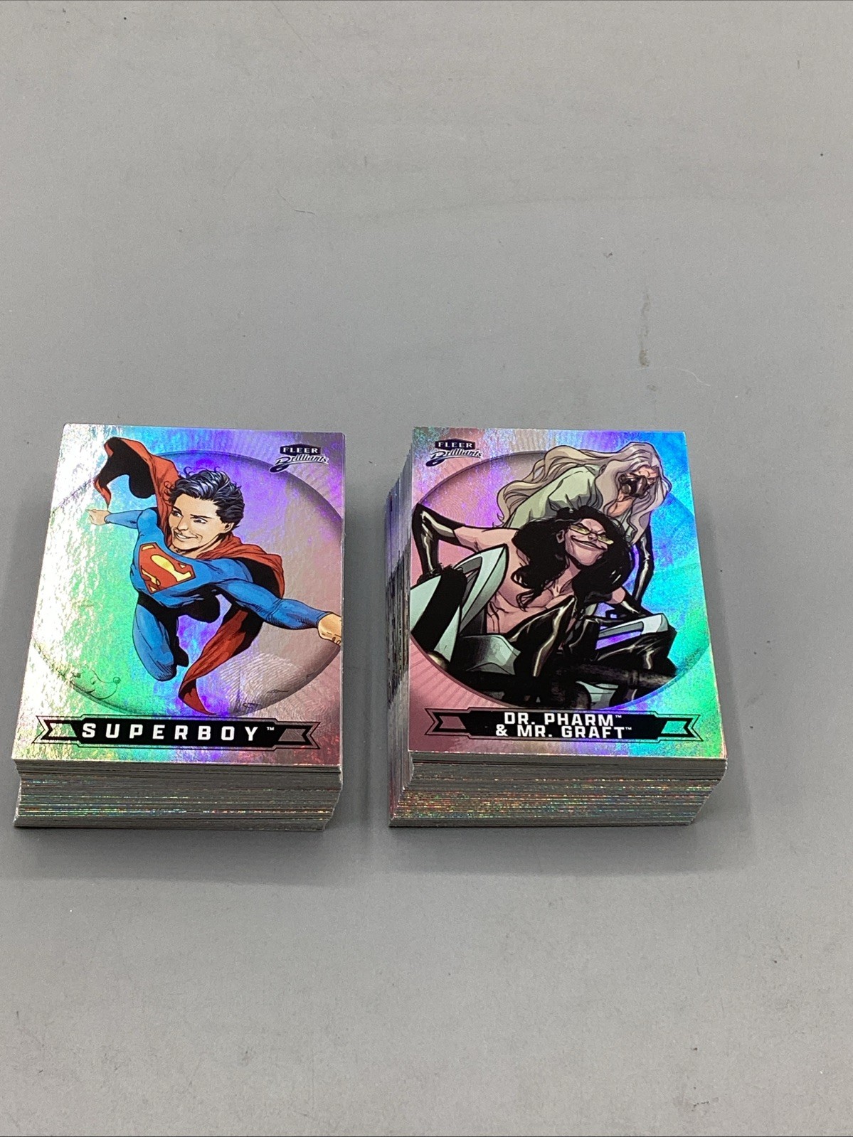 2025 Fleer Brilliants Superman – Complete Base Card Set 1-90