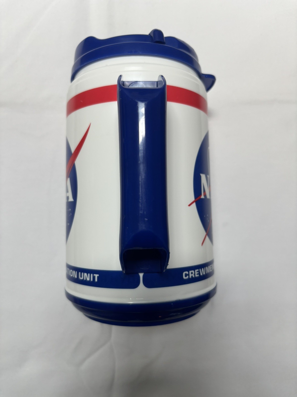 NASA Logo Crewmember Hydration Unit 64 OZ Hot Or Cold Beverage Tumbler W/ Lid