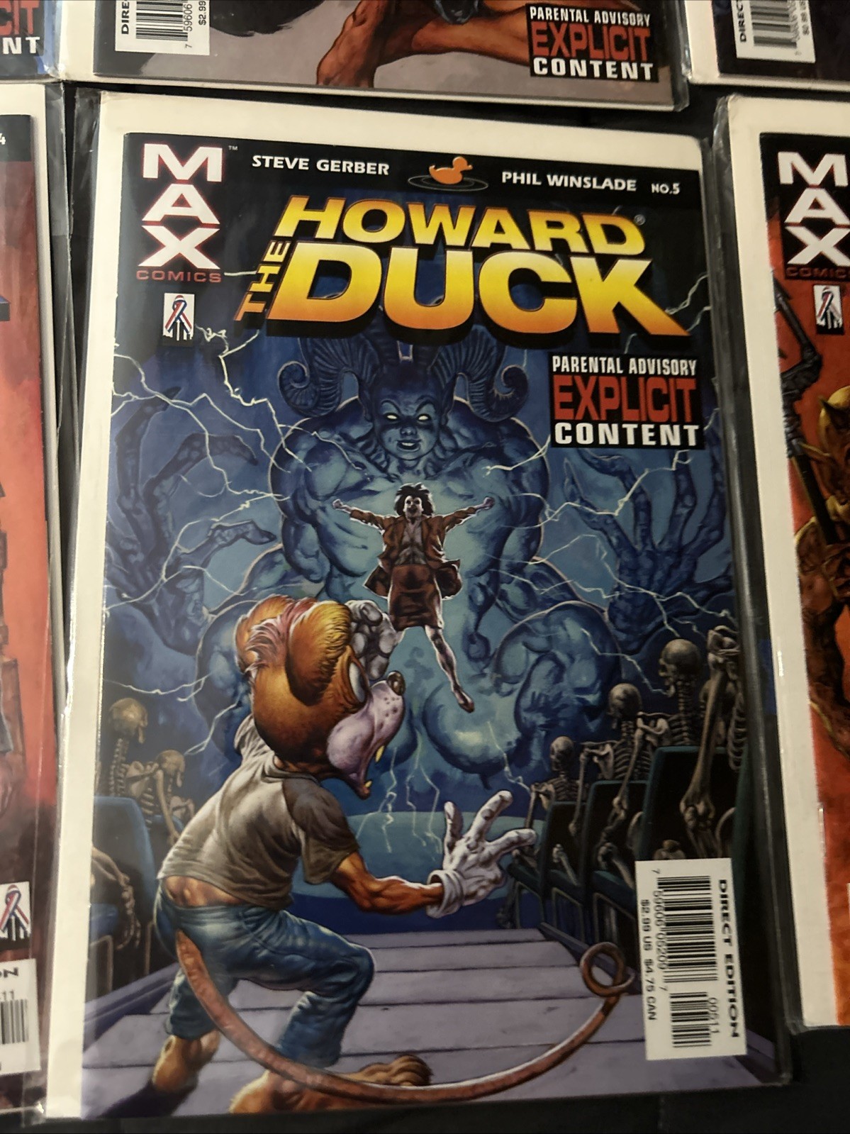 Marvel Max Howard The Duck ( Vol 2. 2002 ) Full Set Issues 1-6 Bagged Boarded