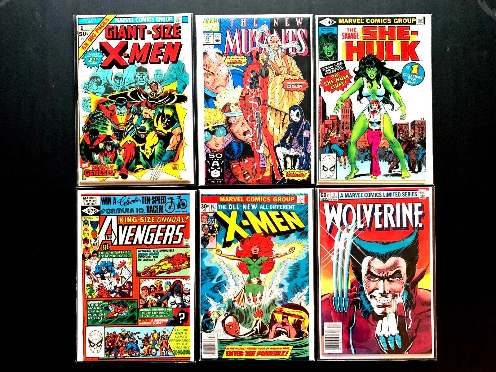 Marvel Comic Book Lot Silver, Bronze and Copper Keys Only (See Description)