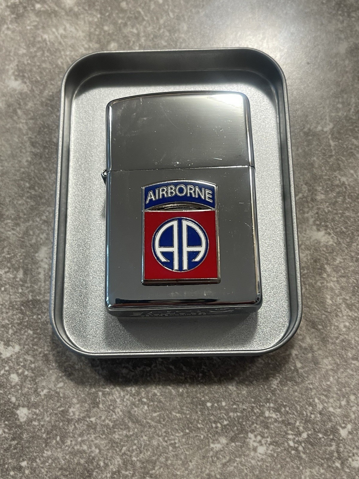 Military Lighter The 82nd Airborne Division („All American“) Earth By Star