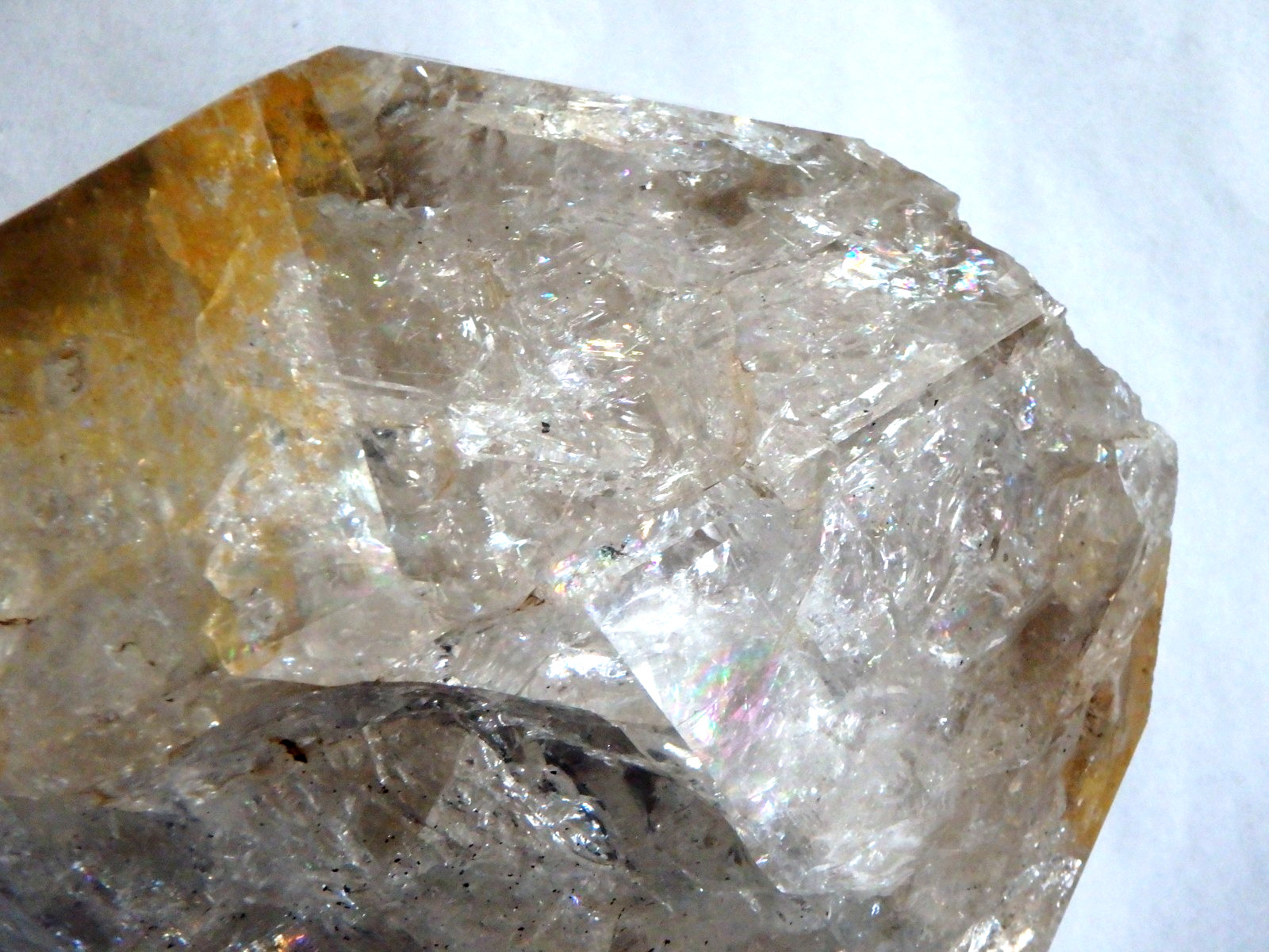 Crystal 💎 Huge Herkimer Diamond Full of Rainbows 1 pound 11 ounces Collector