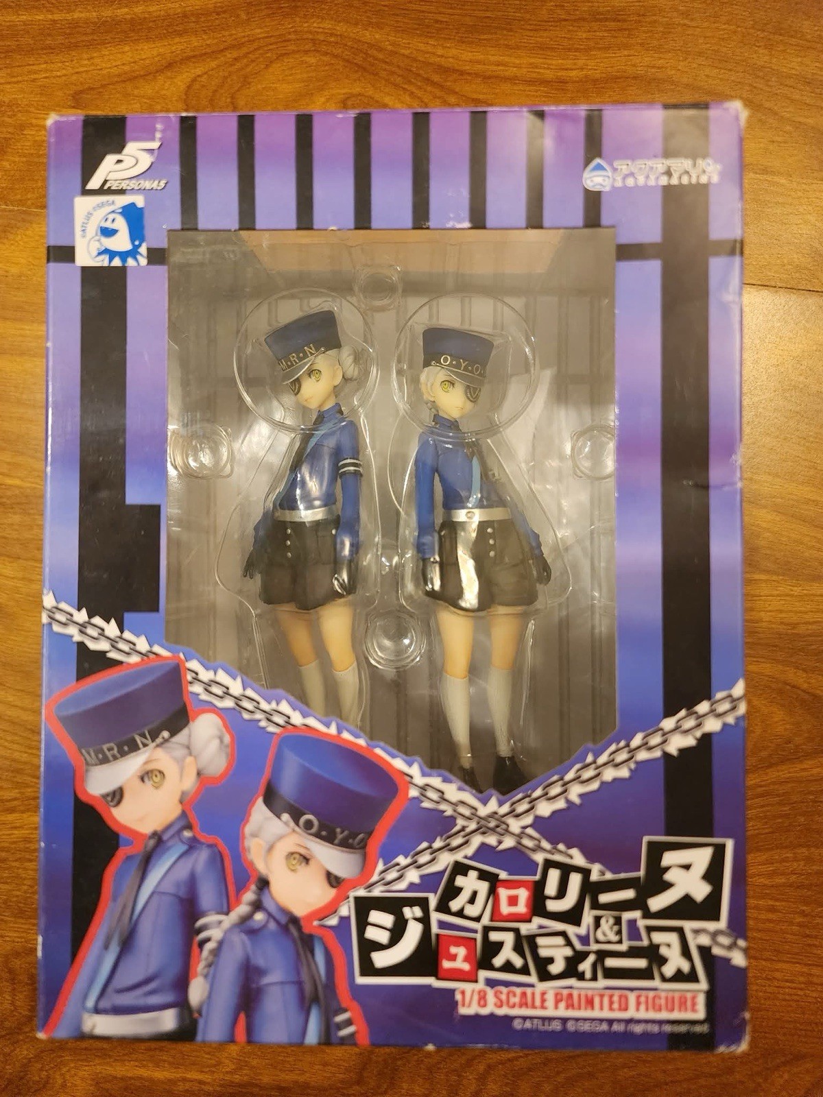 Persona 5 Caroline & Justine 1/8 Scale Figure Pre-Owned Free shipping