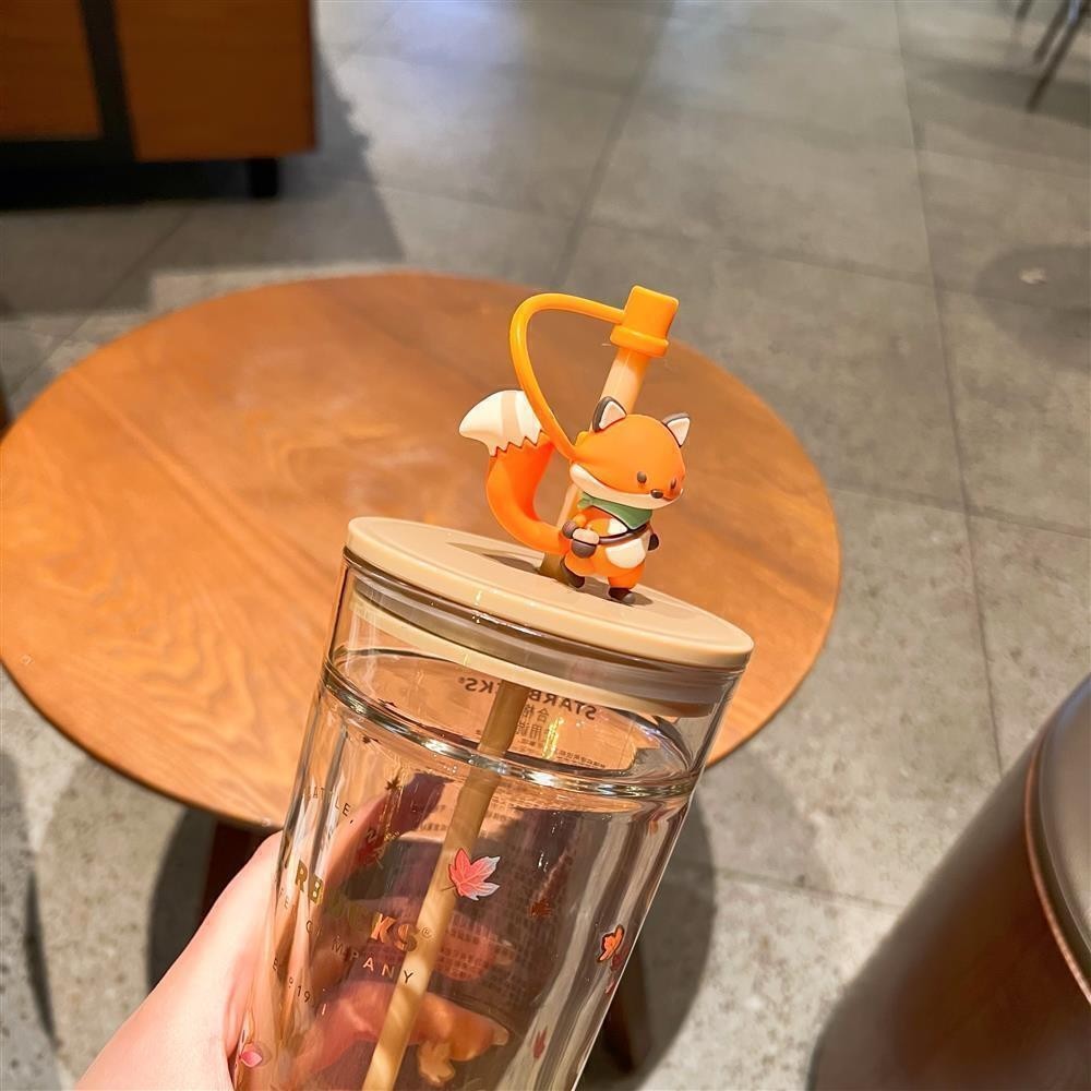 Classical Starbucks Autumn Series Cup Collection: Fox Glass，Fox Ceramic Mug