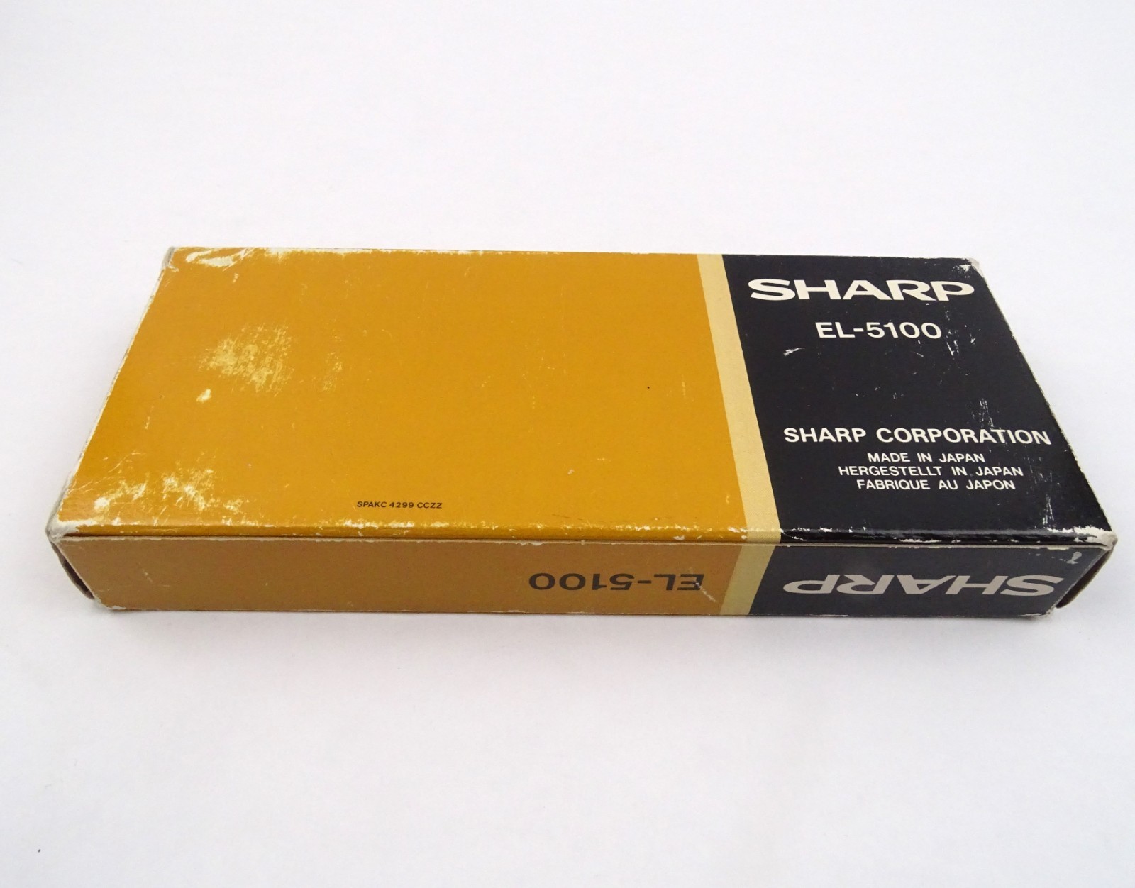 Sharp Elsimate EL-5100 1979 Vintage Calculator Original Box Instructions Faulty