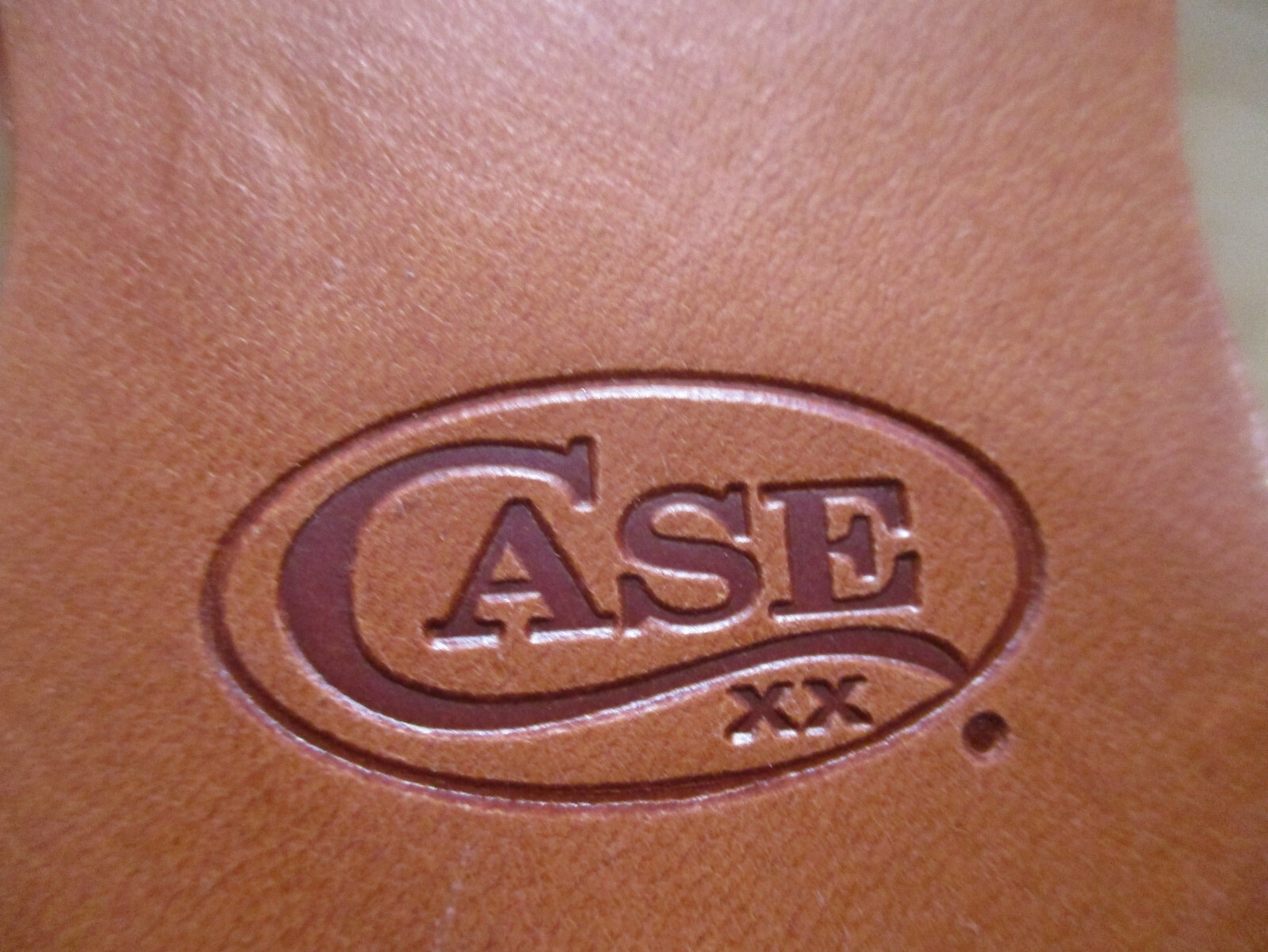 New Case Pocketknife Medium Job Leather Sheath – Never Used – Knife Not Included