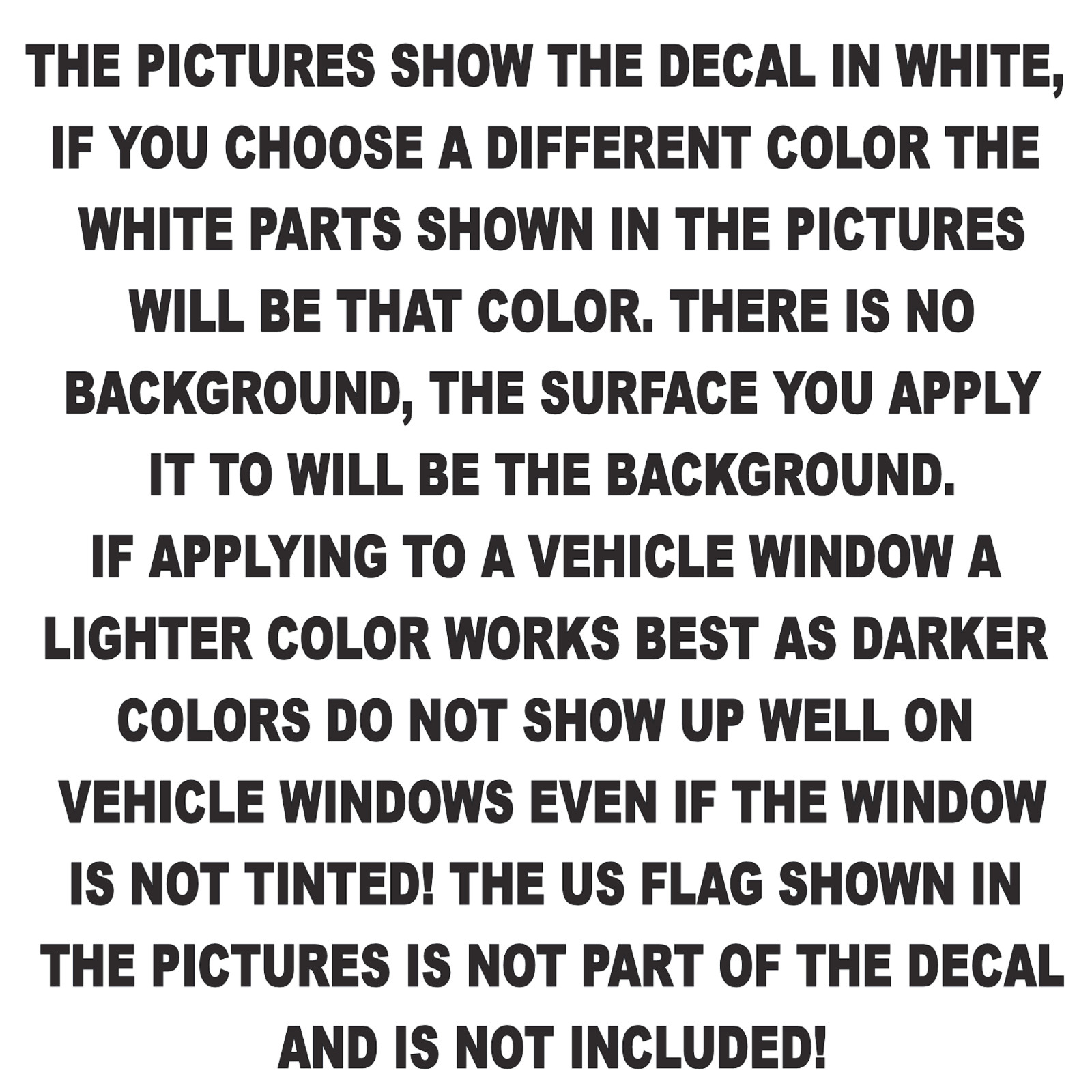 Distressed Flag With In God We Trust Car Truck Van Decal USA Made US Seller
