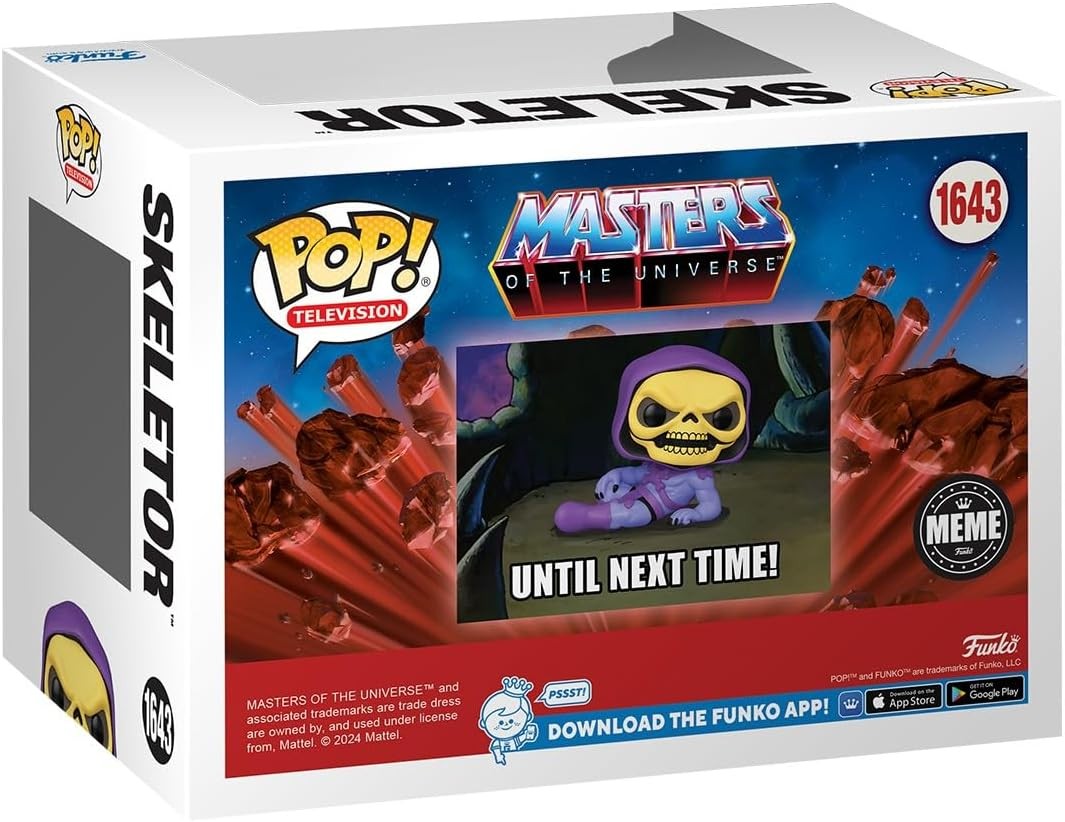 Funko Pop! TV: Meme – Skeletor​ – Masters Of the Universe – Collectable Vinyl Fi