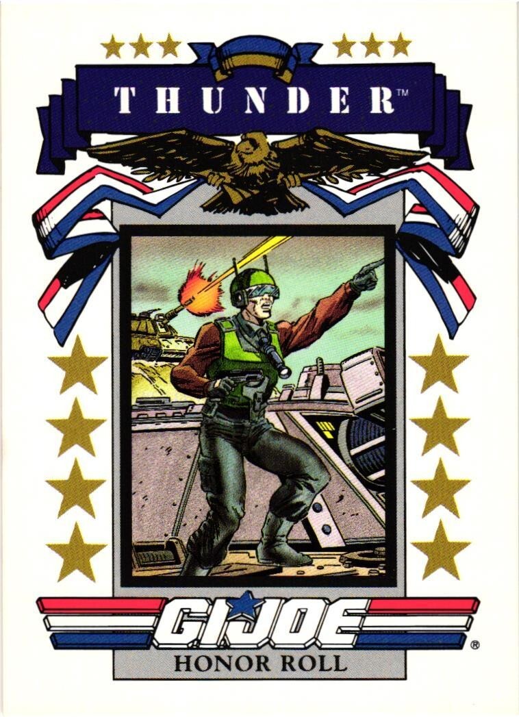 1991 Impel Marketing Inc. Thunder G. I. Joe Honor Roll