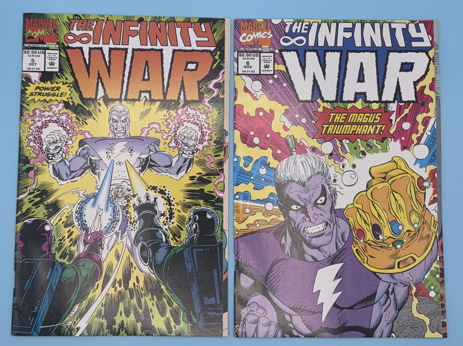 Infinity War #1-6 Complete Series Run (Marvel Comics 1992) Lot B7