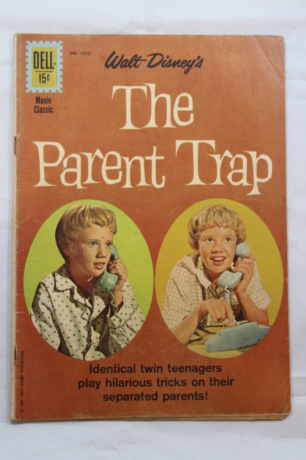 Four Color Comics #1210 Walt Disney’s The Parent Trap (8/61) G+/VG-