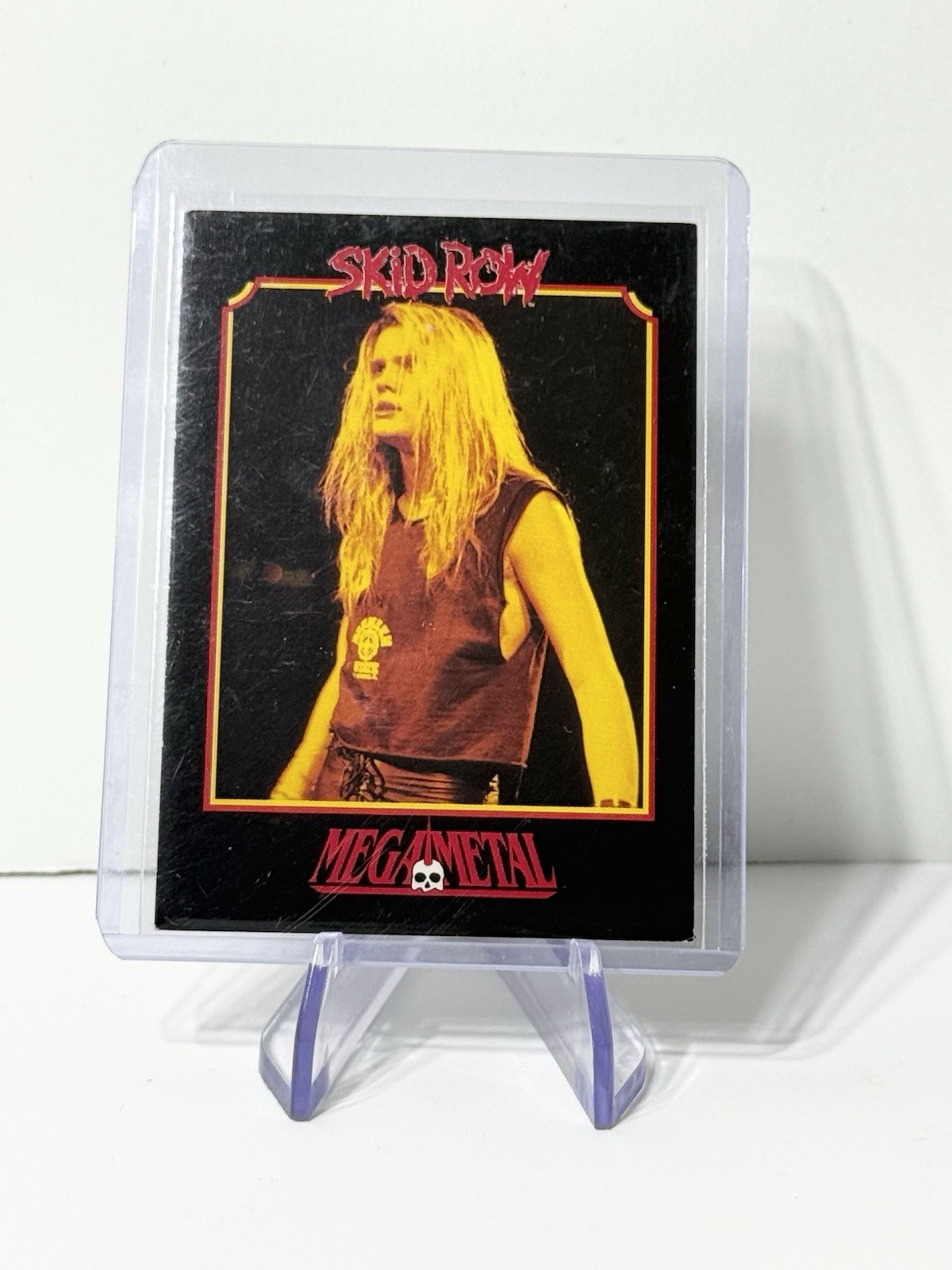 Skid Row Sebastian Bach 1991 Megametal Impel Marketing Inc. #115