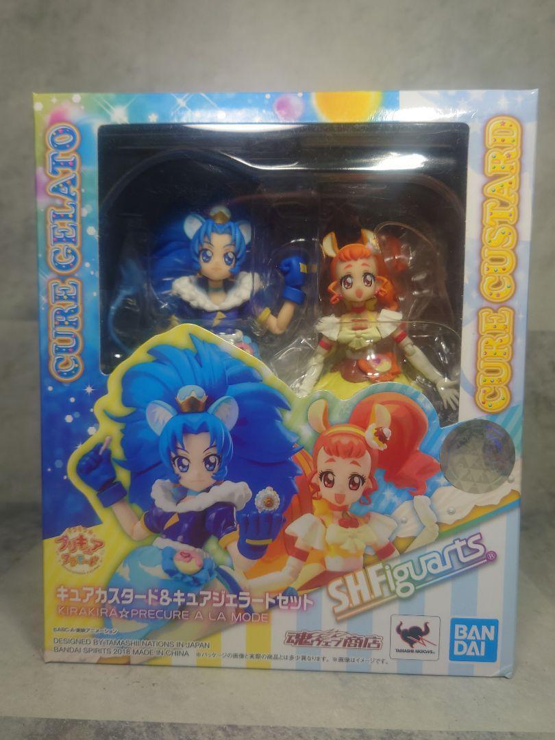 S.H.Figuarts PreCure a la mode Cure Custard & Cure Gelato Set Figure Japan