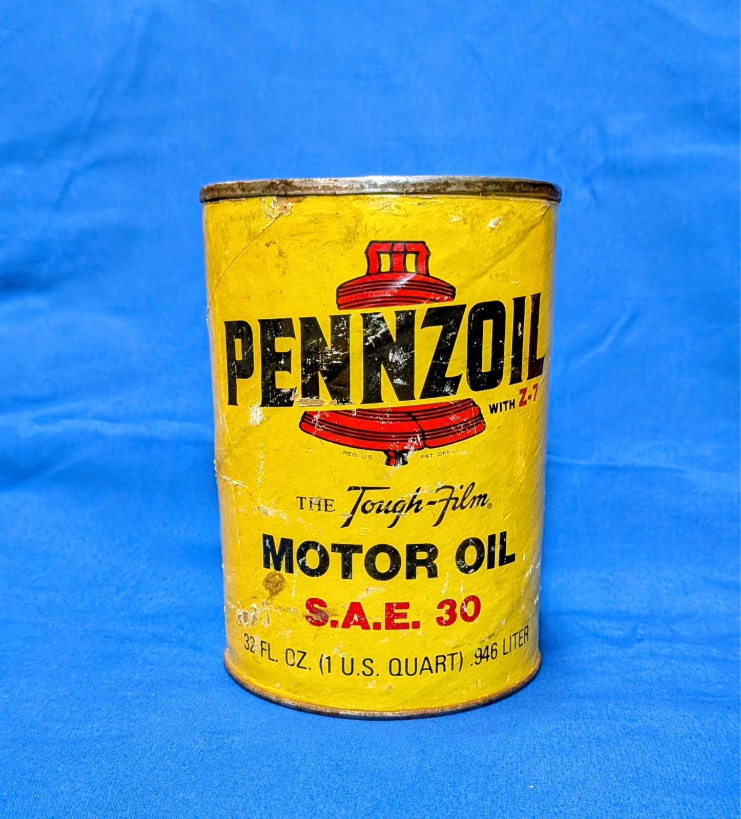 Vintage Pennzoil 1 qt. Oil Can – Full