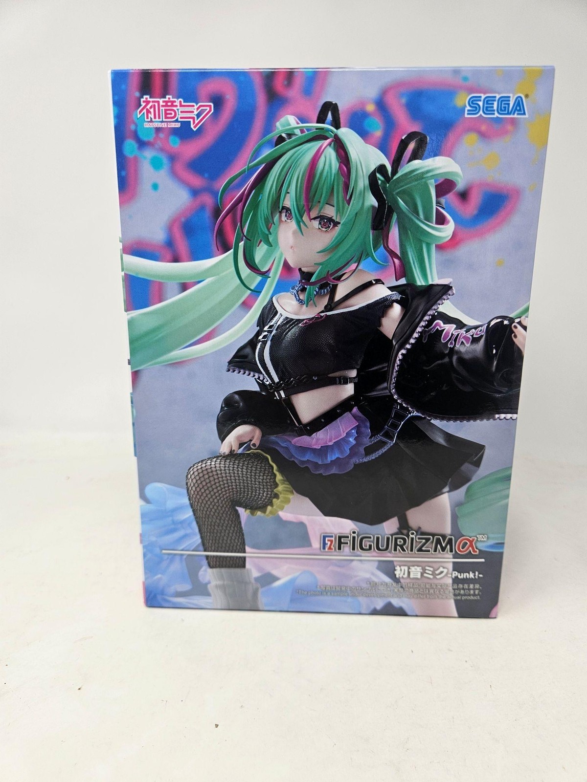 SEGA Figurizmα Figurizma Hatsune Miku Punk Vocaloid Figure New Boxed US Seller