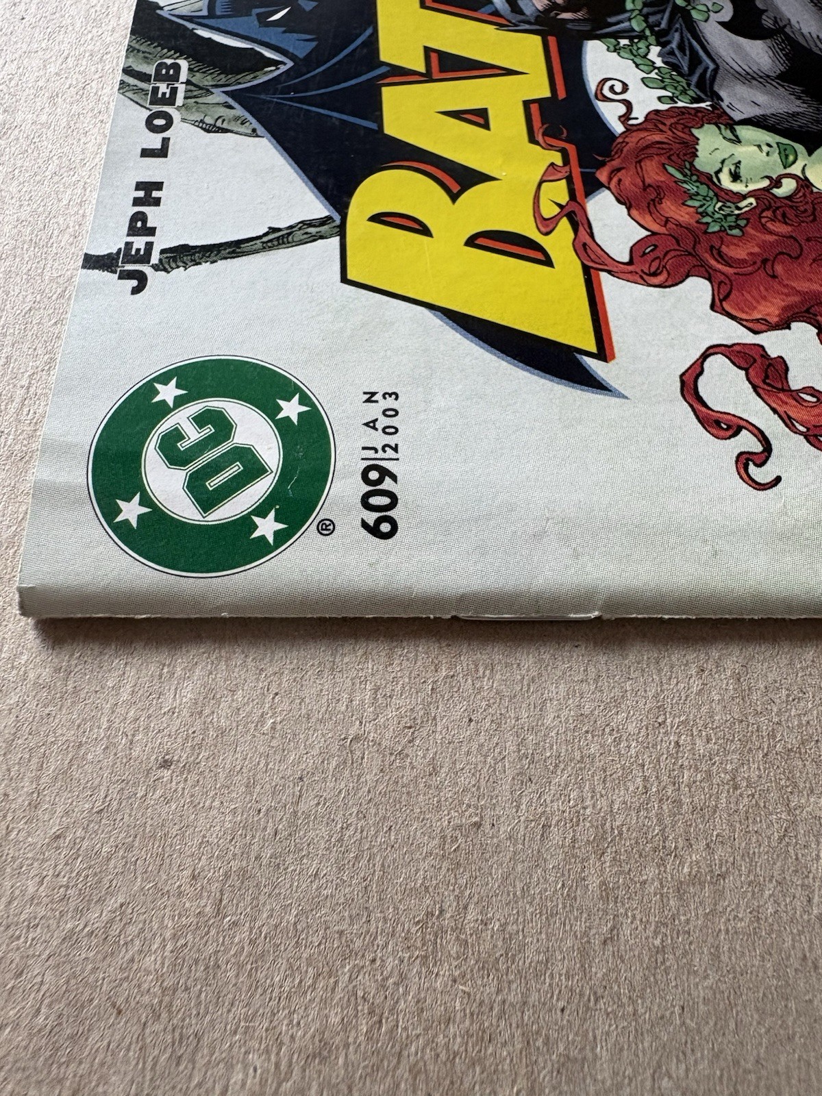 Batman #609 Rare Newsstand Variant DC Comics 1st Appearance Of Hush Very Good