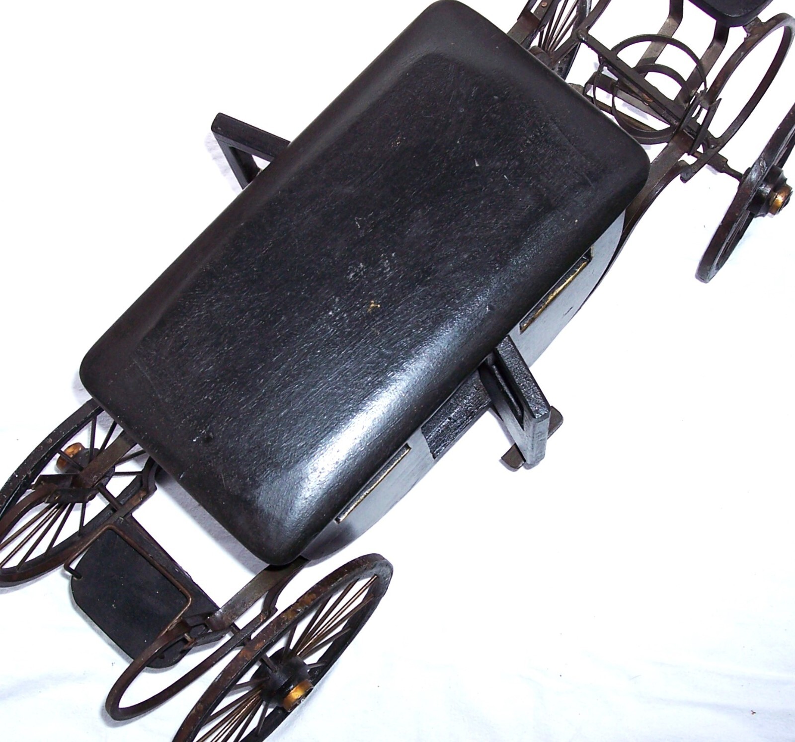Byers‘ Choice Large Horse Carriage Coach Wood Metal Impressive Collectible!