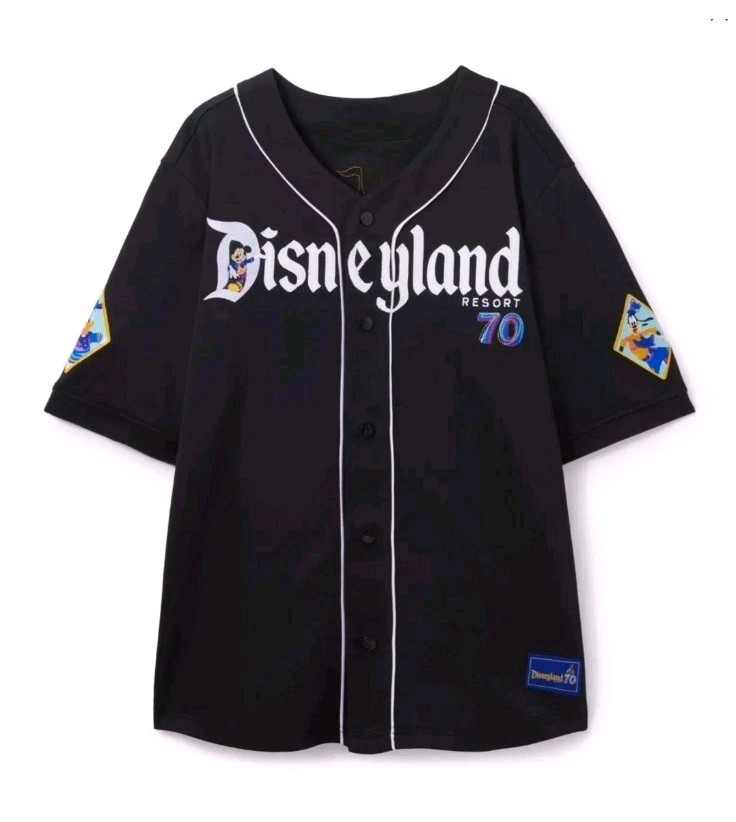 Disneyland 70th Anniversary Baseball Shirt for Adults Size Small