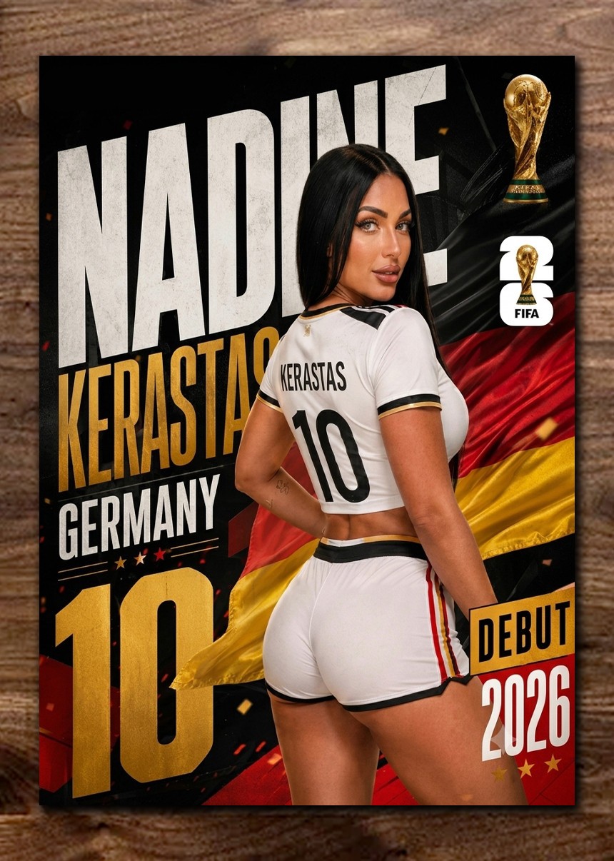 Custom Girls of the World Cup Trading Cards