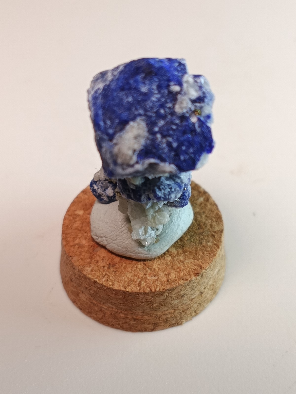 Natural Vivid Blue Lazurite Gemstone with Matrix 19 ct B9