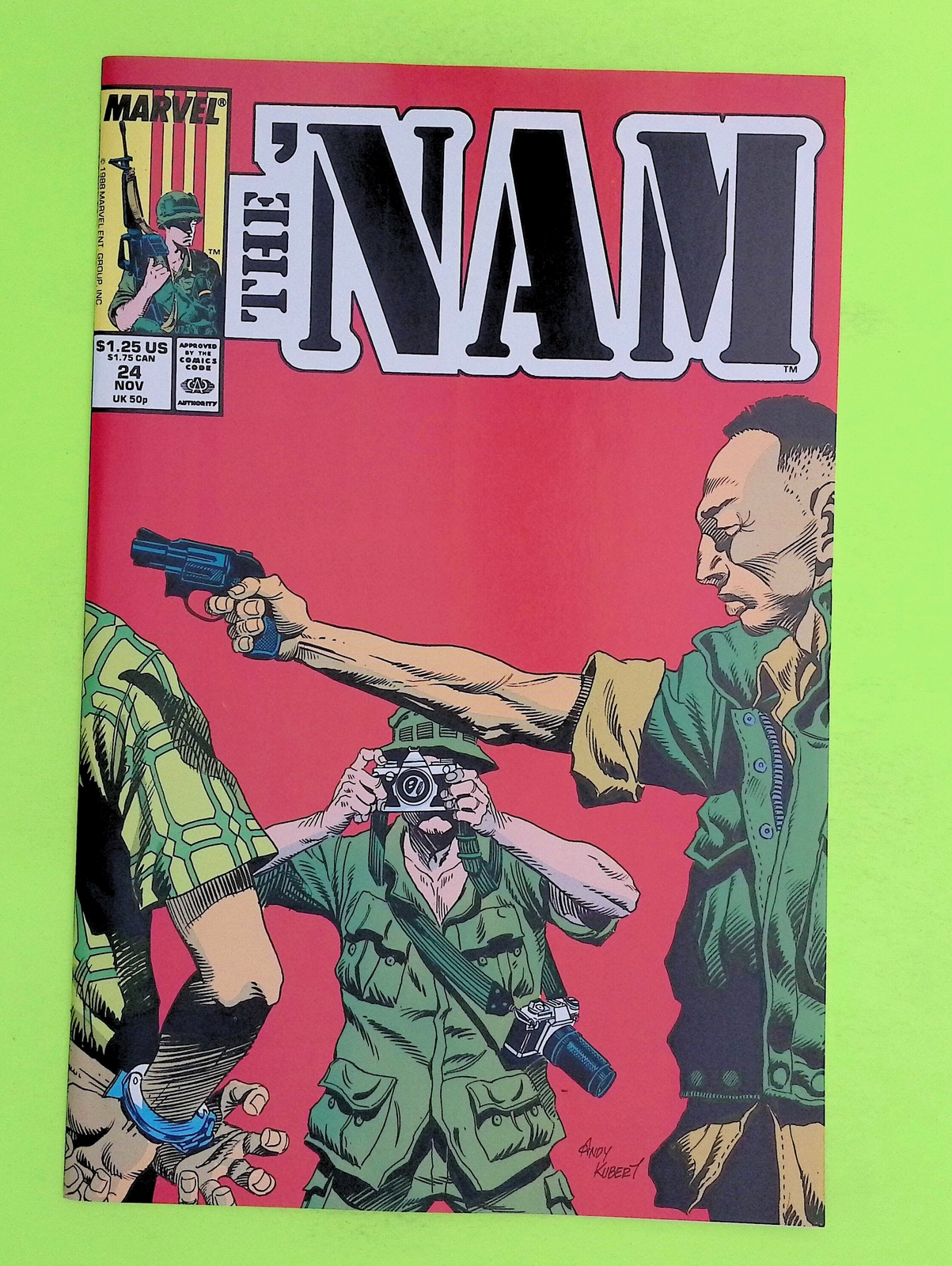 The ‚Nam #24 1988 Marvel Comics High Grade Comic Book V57-95