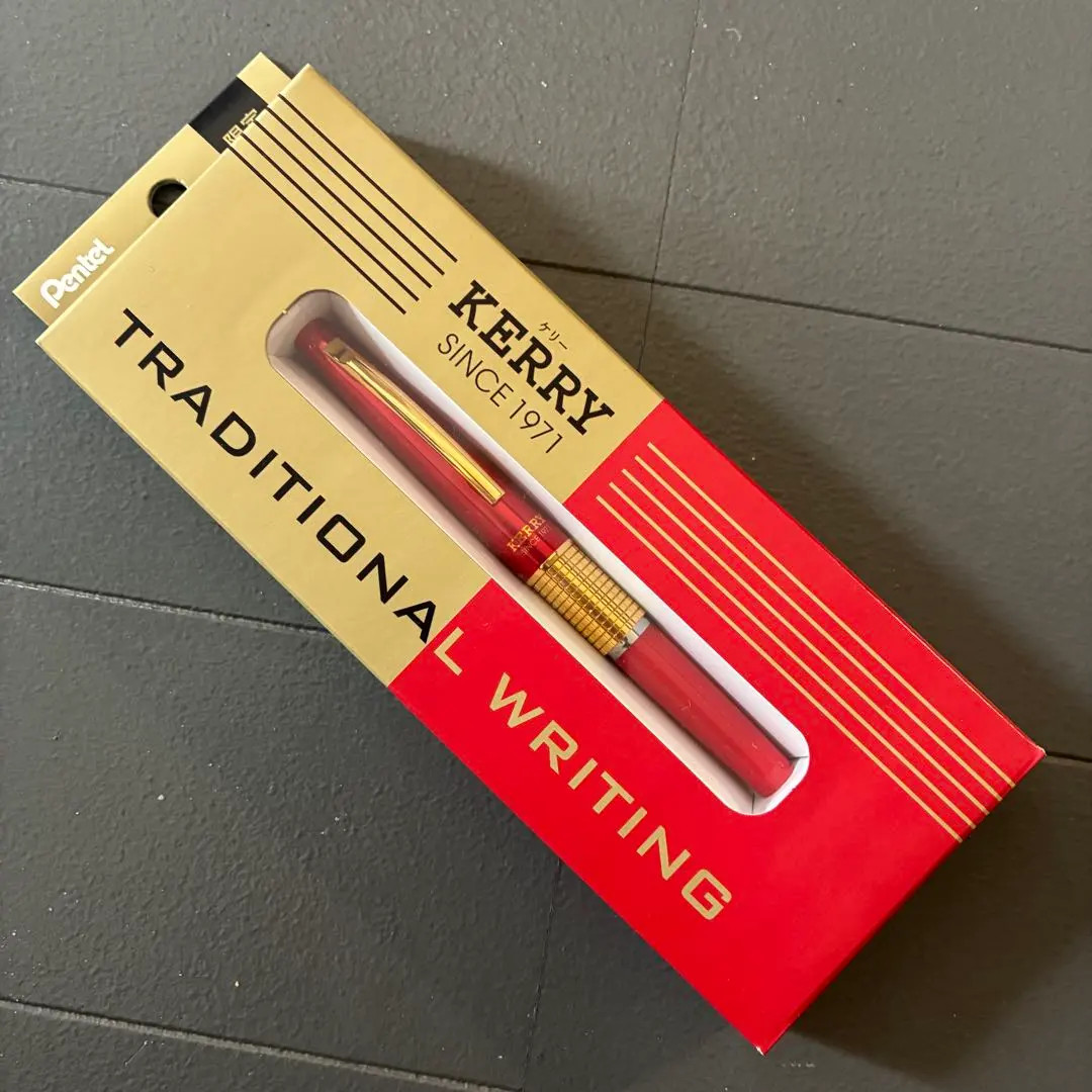 Pentel Kerry Don Quijote Gold&Red- 0.5mm Limited Edition Pencil from Japan NEW