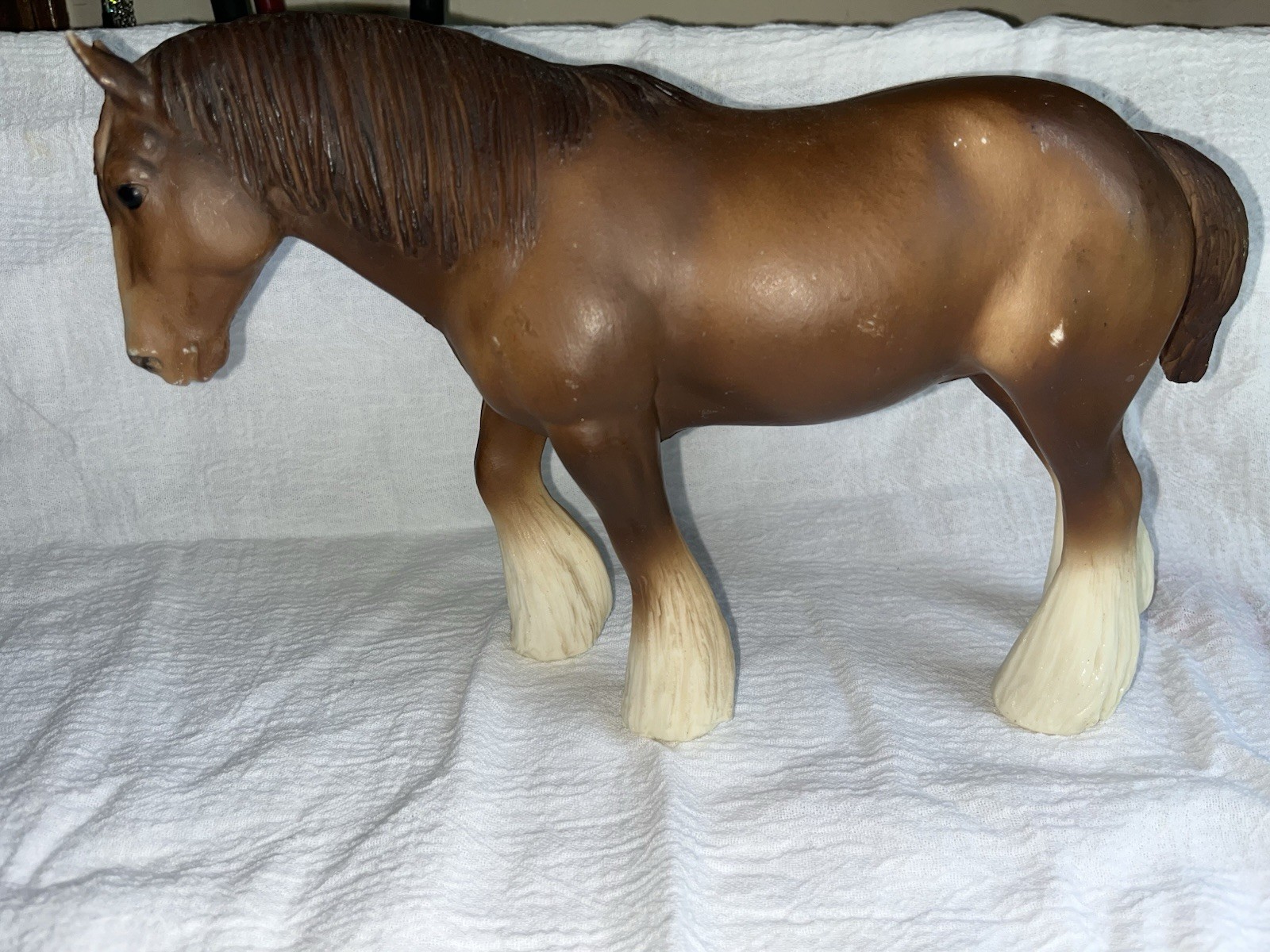 Breyer #96 Shire Honey Sorrel Mare 1970s C. Hess Traditional USA Mark Vintage