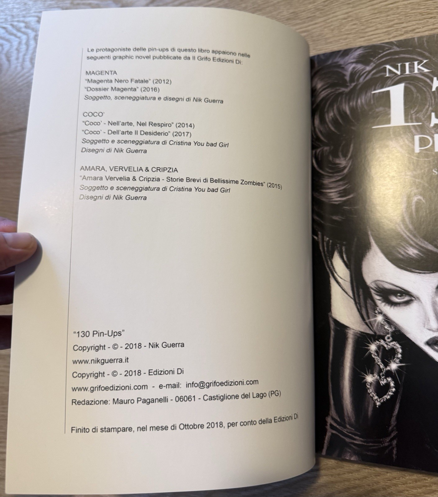 • Nik GUERRA: 130 Pin-Ups • (GORGEOUS ART BOOK) -Italian Import-