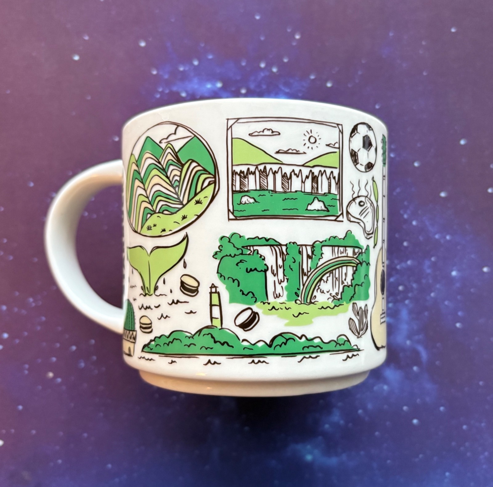 Starbucks Argentina Been There Series 14 oz mug GREAT CONDITION! RARE!