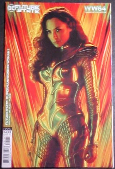 FUTURE STATE: SUPERMAN/WONDER WOMAN #1! GAL GADOT PHOTO VARIANT! VF 2021 DC