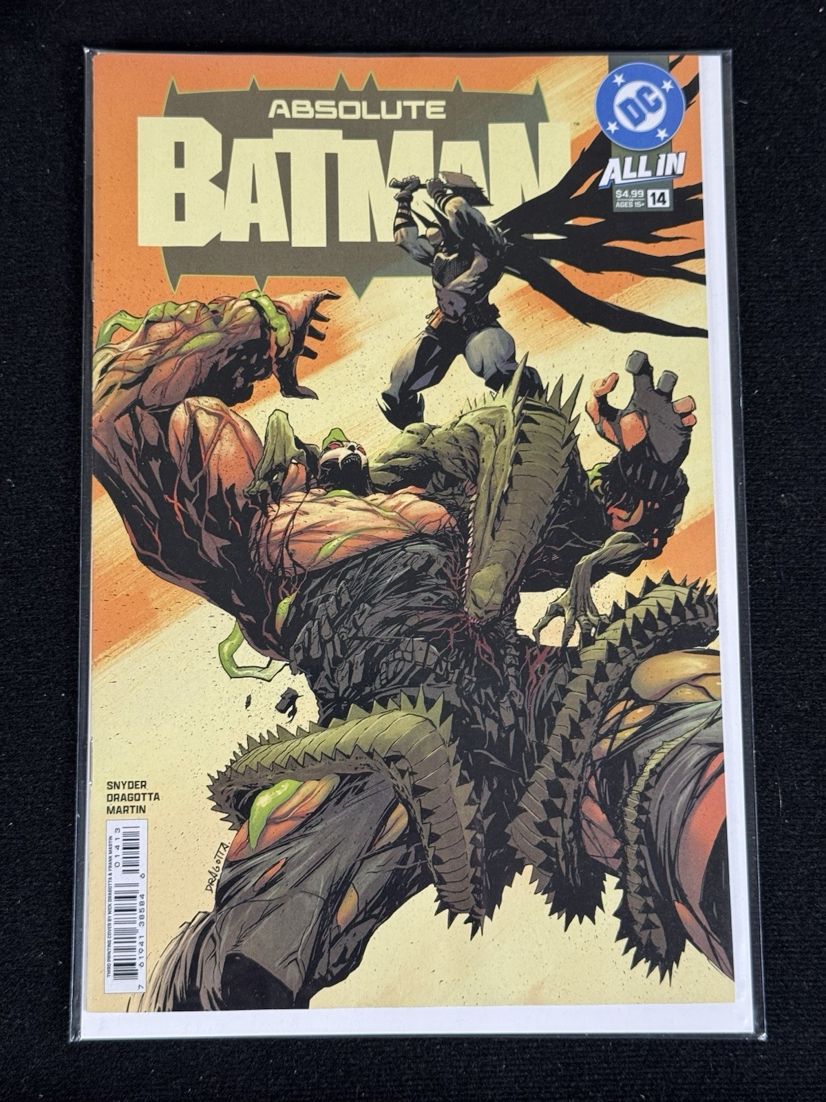 Absolute Batman 1 2 3 4 5 6 7 8 9 10 11 12 13 14 15 16 17 18 Complete Lot Set NM