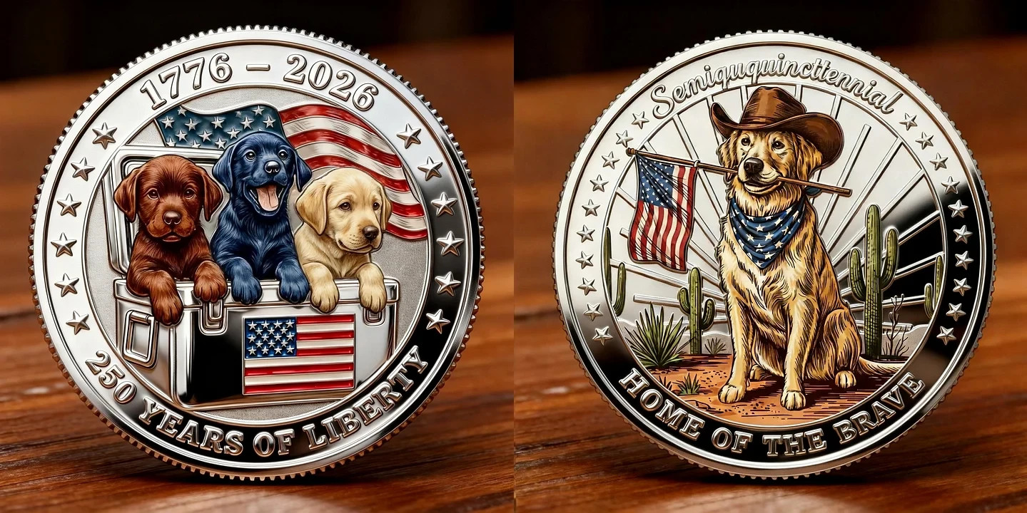 United States 250 Anniversary Challenge Coin Commemorative US 1-pc ax