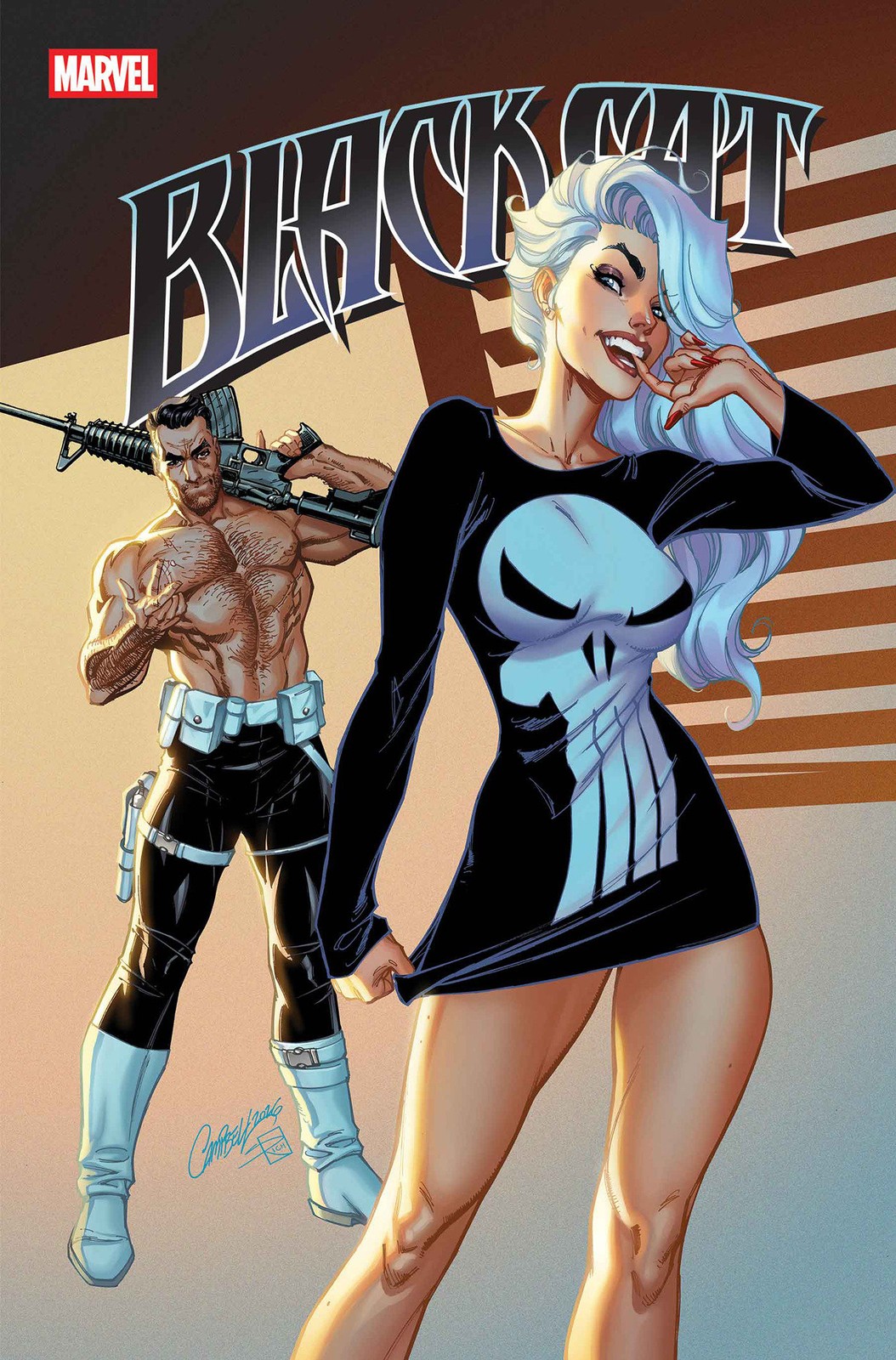 Black Cat #11 J. Scott Campbell Black Cat VAR Pre Order 6/10/26 Marvel Comics