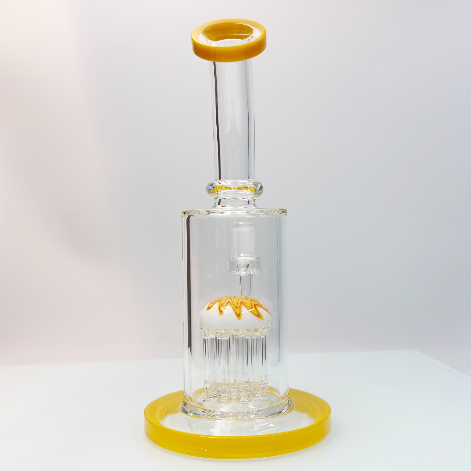 9.5in Heavy Duty Wigwag Tree Perc Glass Bong Waterpipes smoke & 14mm glass bong