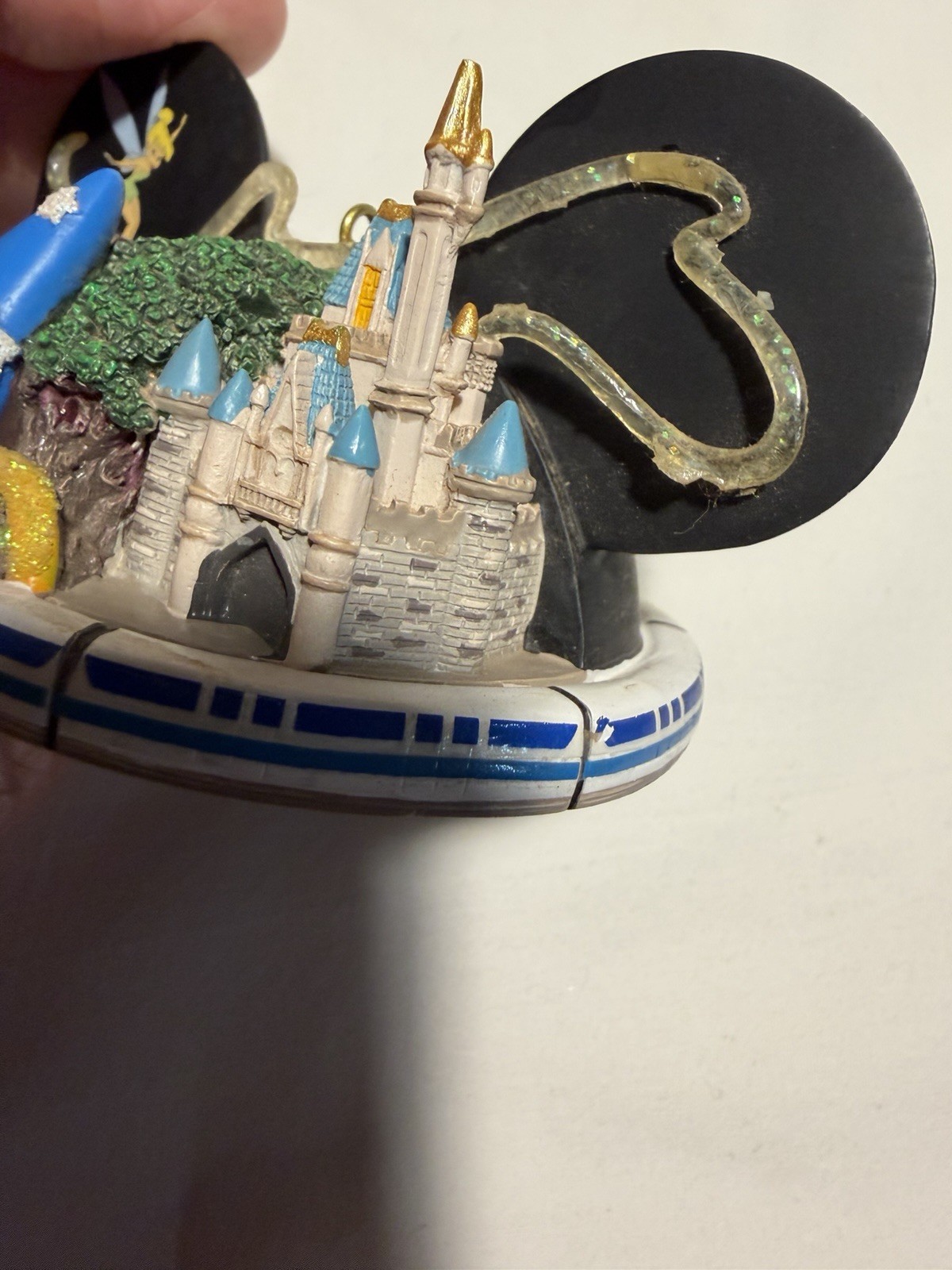 Walt Disney World Four Parks One World Mickey Ear Hat Ornament