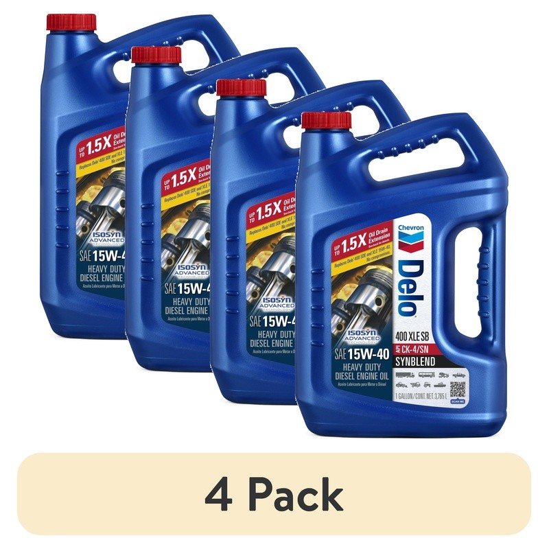 High-Performance 400 XLE SB SAE 15W-40 Diesel Motor Oil 1 Gal Heavy-Duty New