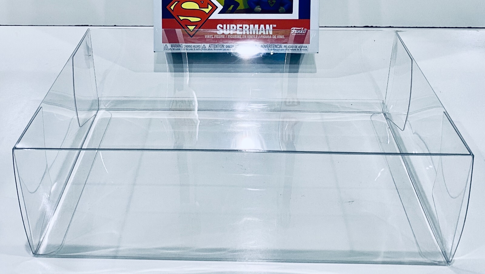 1 Box Protector For Some (NOT ALL) Funko Pop! COMIC COVERS ACTION COMICS READ!!