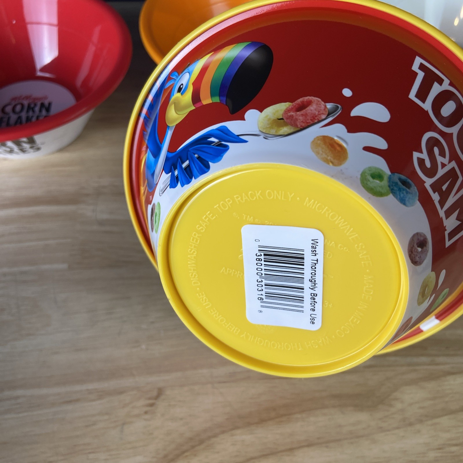 2023 Kelloggs Cereal Bowls COMPLETE SET Of 5 New Plastic