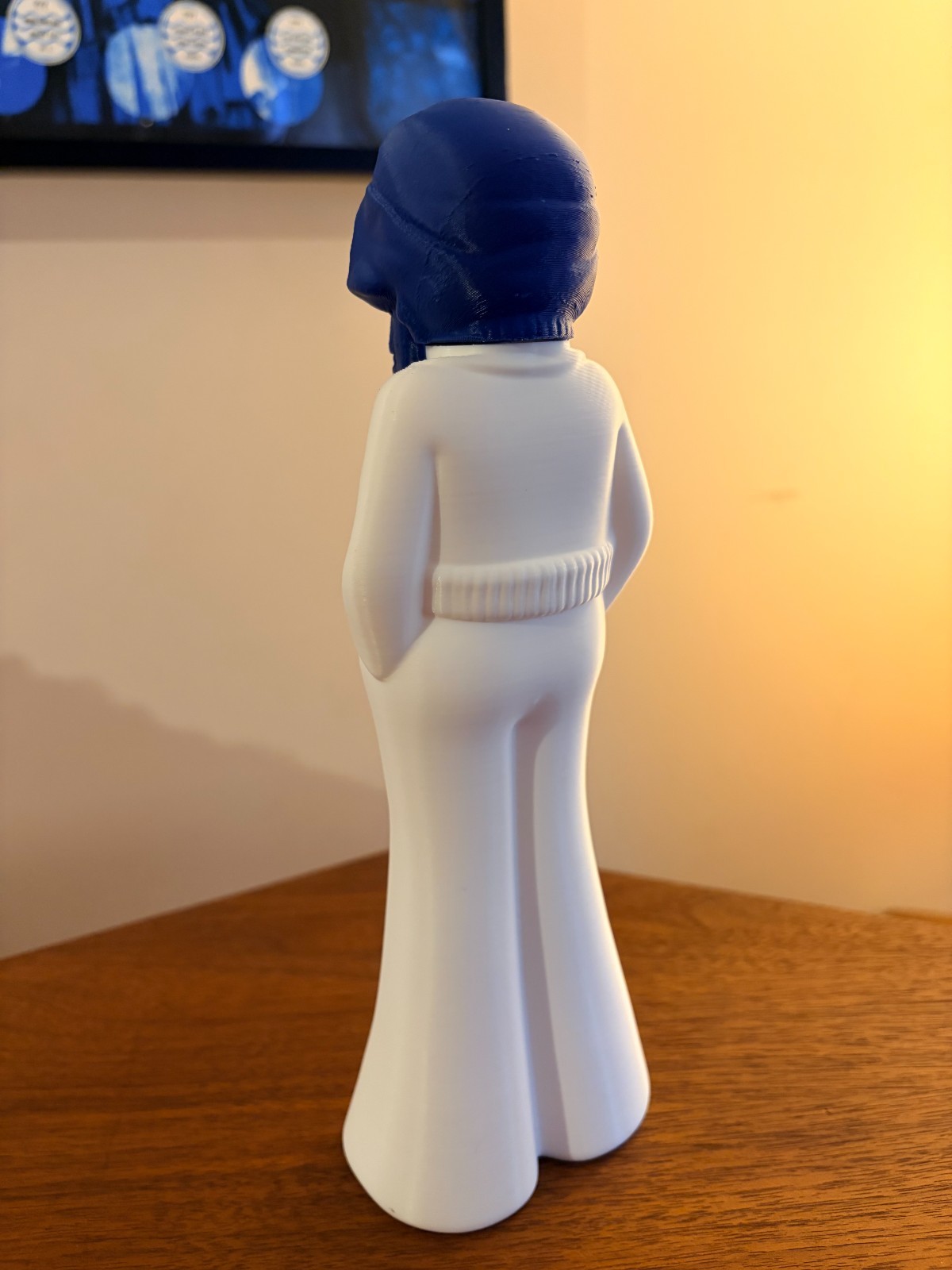 Frozen Charlotte Jack White Collectible Figurine 10″ Tall, Solid