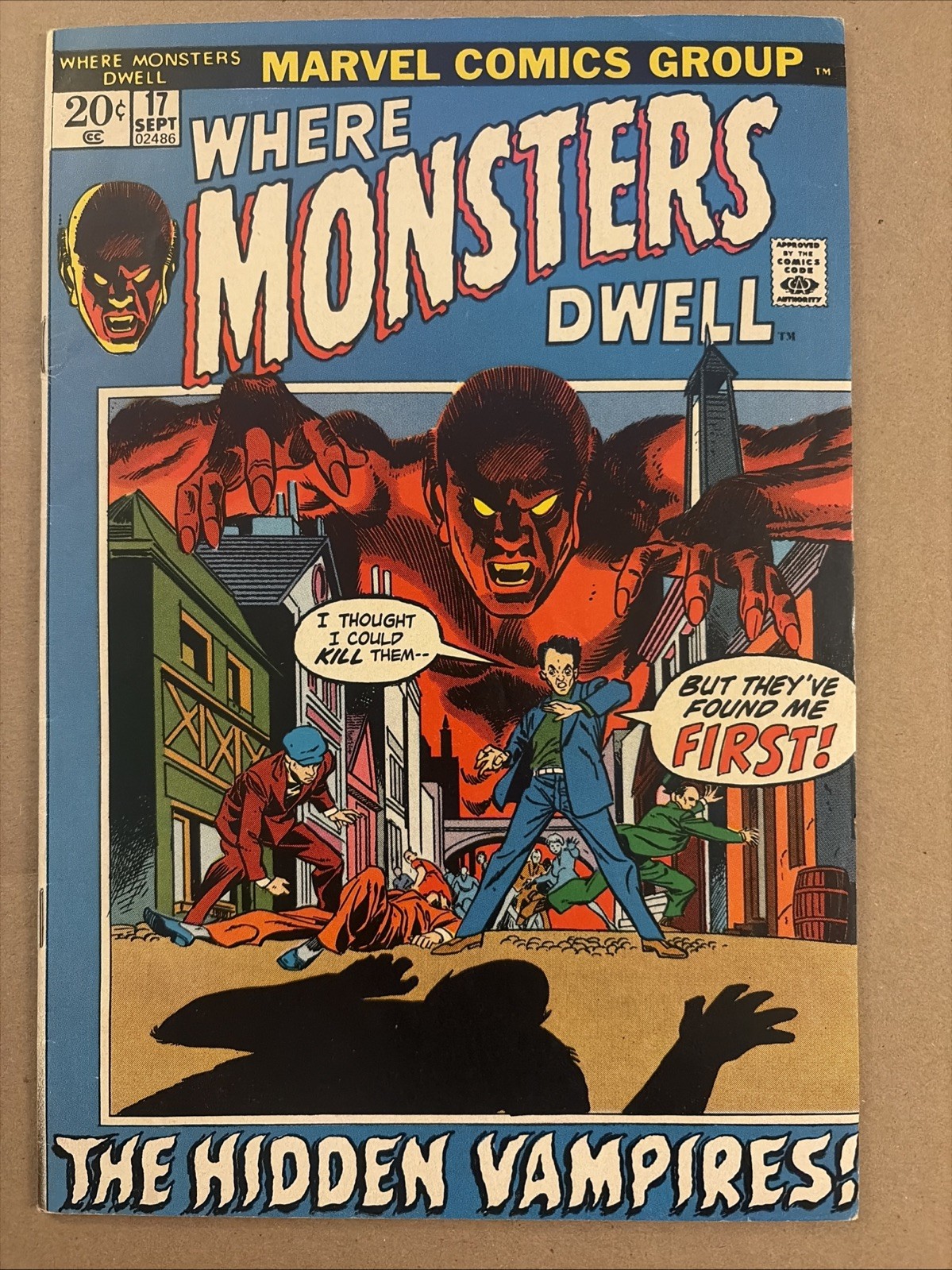 WHERE MONSTERS DWELL # 17 1972 VF/NM High Grade