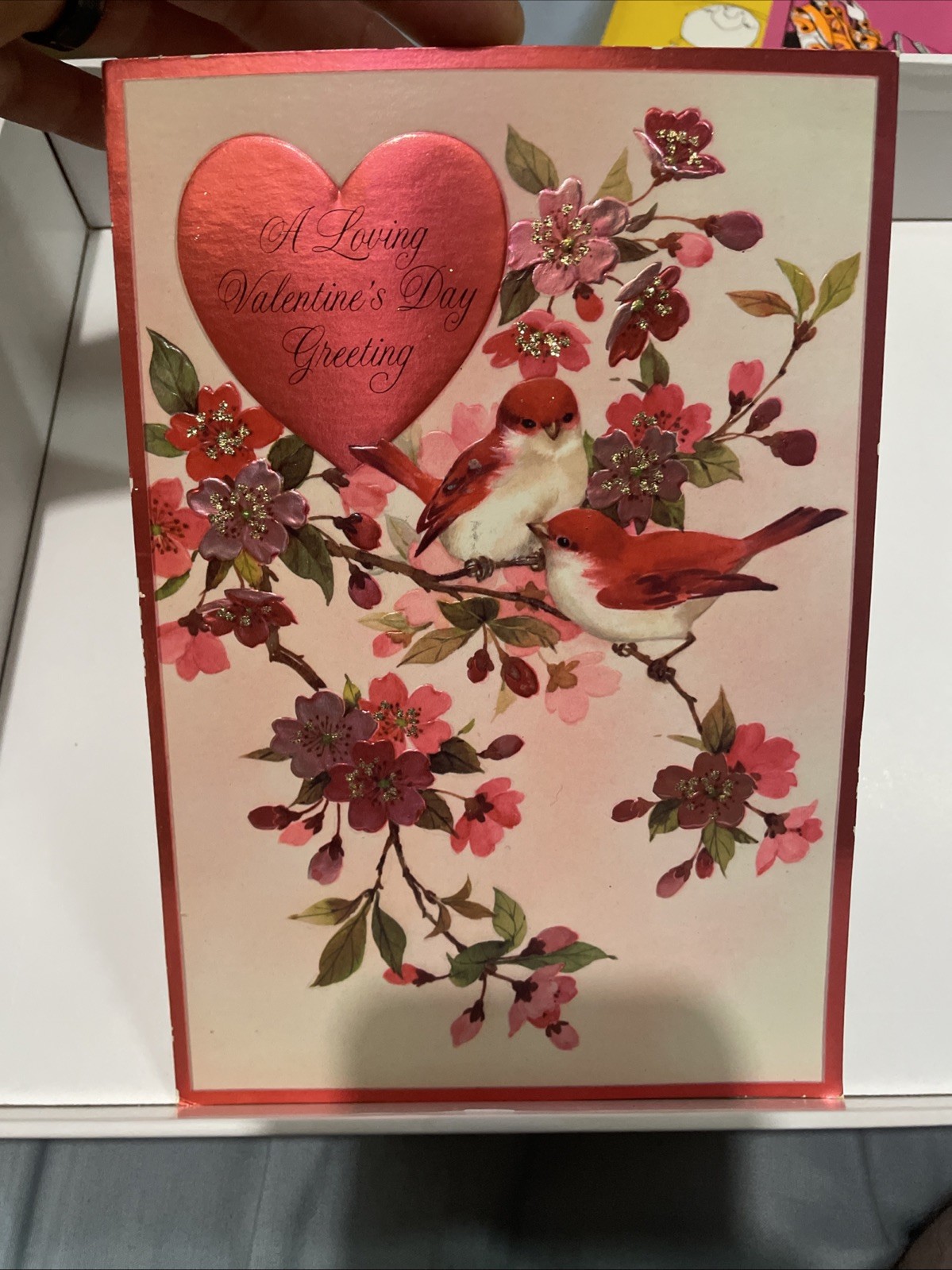 All Occasions Lot of 38 Vintage Greeting Cards, w Box & 2 Ideals Poem books