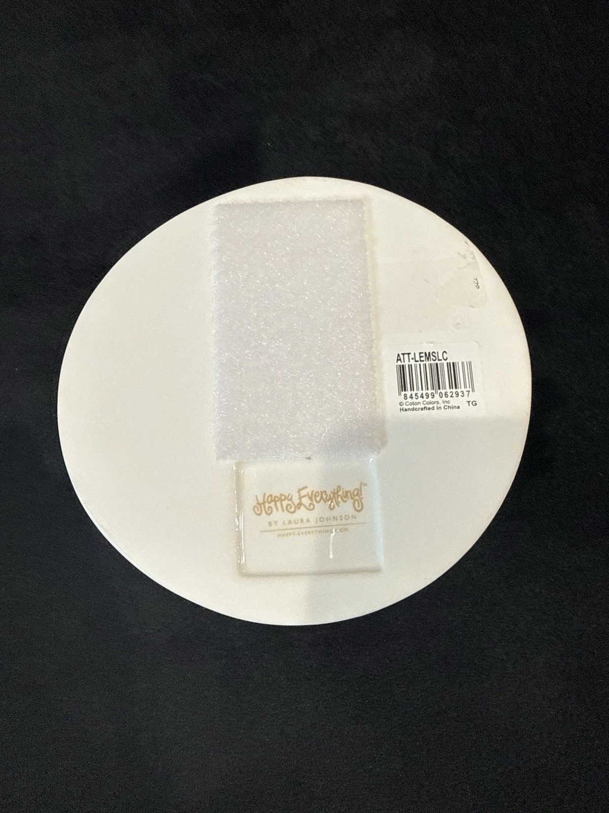NEW Coton Colors Happy Everything Large Lemon Slide